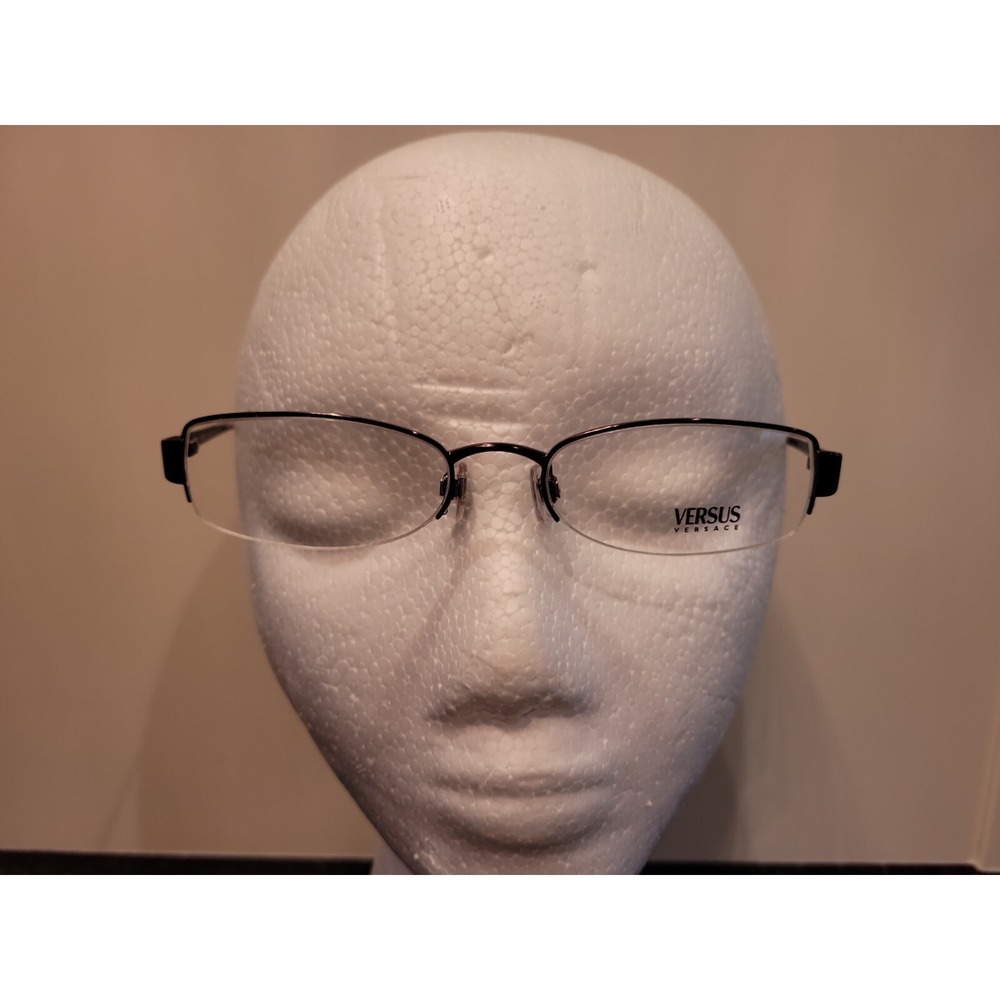 Versus By Versace 7006 1006 52-18 Eyeglases Brown Metallic Frames w/Case